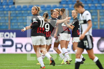 2022-09-24 - Kamila Dubcova (AC Milan) celebrates - PARMA CALCIO VS AC MILAN - ITALIAN SERIE A WOMEN - SOCCER