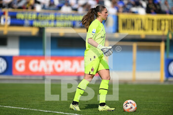 2022-10-15 - Giuliani Laura of Ac Milan during the Italian Serie A tootball match between Inter FC Internazionale and AC MIlan on 15 of October 2022 at Stadio Breda in Sesto San Giovanni, Italy Credit: Tiziano Ballabio - INTER - FC INTERNAZIONALE VS AC MILAN - ITALIAN SERIE A WOMEN - SOCCER