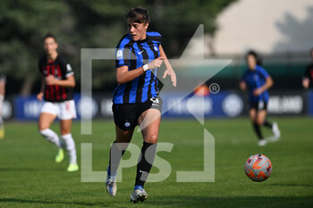 2022-10-15 - Polli Elisa Fc Inter during the Italian Serie A tootball match between Inter FC Internazionale and AC MIlan on 15 of October 2022 at Stadio Breda in Sesto San Giovanni, Italy Credit: Tiziano Ballabio - INTER - FC INTERNAZIONALE VS AC MILAN - ITALIAN SERIE A WOMEN - SOCCER