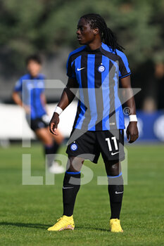 2022-10-15 - Chawingat Tabitha of Fc Inter during the Italian Serie A tootball match between Inter FC Internazionale and AC MIlan on 15 of October 2022 at Stadio Breda in Sesto San Giovanni, Italy Credit: Tiziano Ballabio - INTER - FC INTERNAZIONALE VS AC MILAN - ITALIAN SERIE A WOMEN - SOCCER
