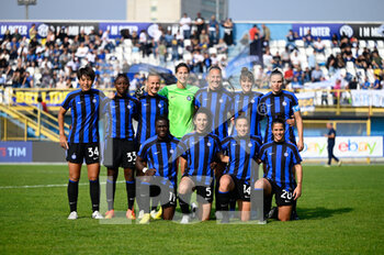 2022-10-15 - Fc Inter lineup during the Italian Serie A tootball match between Inter FC Internazionale and AC MIlan on 15 of October 2022 at Stadio Breda in Sesto San Giovanni, Italy Credit: Tiziano Ballabio - INTER - FC INTERNAZIONALE VS AC MILAN - ITALIAN SERIE A WOMEN - SOCCER