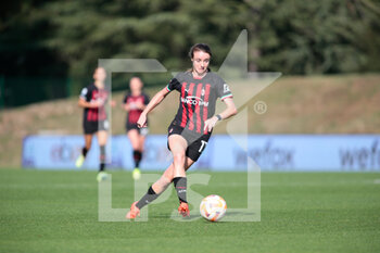 2022-10-22 - Christy Grimshaw of Milan Femminile during the Italian Women’s Serie A, football match between Ac Milan Femminile and  Juventus Women, on 22 October 2022 at Albinoleffe Stadium, Zanica, Italy.  Photo Nderim Kaceli - AC MILAN VS JUVENTUS FC - ITALIAN SERIE A WOMEN - SOCCER