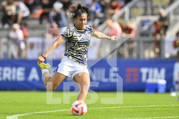 2022-10-23 - Chiara BECCARI  of F.C. Como Women during the 7th day of the Serie A Championship between A.S. Roma Women and F.C. Como Women at the stadio Tre Fontane on 23th of September, 2022 in Rome, Italy. - AS ROMA VS COMO WOMEN - ITALIAN SERIE A WOMEN - SOCCER