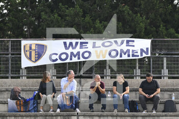 2022-10-23 - F.C. Como Fans during the 7th day of the Serie A Championship between A.S. Roma Women and F.C. Como Women at the stadio Tre Fontane on 23th of September, 2022 in Rome, Italy. - AS ROMA VS COMO WOMEN - ITALIAN SERIE A WOMEN - SOCCER