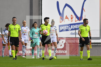 2022-10-23 - Refree Michele Delrio during the 7th day of the Serie A Championship between A.S. Roma Women and F.C. Como Women at the stadio Tre Fontane on 23th of September, 2022 in Rome, Italy. - AS ROMA VS COMO WOMEN - ITALIAN SERIE A WOMEN - SOCCER