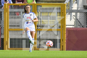 2022-10-23 - Alma HILAJ  of F.C. Como Women during the 7th day of the Serie A Championship between A.S. Roma Women and F.C. Como Women at the stadio Tre Fontane on 23th of September, 2022 in Rome, Italy. - AS ROMA VS COMO WOMEN - ITALIAN SERIE A WOMEN - SOCCER