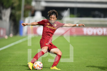2022-10-23 - Moeka Minami of AS Roma Women during the 7th day of the Serie A Championship between A.S. Roma Women and F.C. Como Women at the stadio Tre Fontane on 23th of September, 2022 in Rome, Italy. - AS ROMA VS COMO WOMEN - ITALIAN SERIE A WOMEN - SOCCER