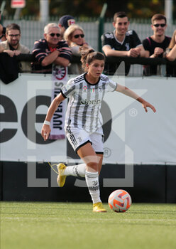 2022-10-30 - Sofia Cantore of Juventus Women during the women’s Serie A, football match between Juventus Women and Acf Fiorentina femminile, on 30 October 2022,Juventus Training Ground - Vinovo, Italy.  Photo Nderim Kaceli - JUVENTUS FC VS ACF FIORENTINA - ITALIAN SERIE A WOMEN - SOCCER