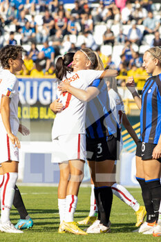 2022-10-29 - Sara Van der Gragt(Inter) and Andressa Alves(Roma) - INTER - FC INTERNAZIONALE VS AS ROMA - ITALIAN SERIE A WOMEN - SOCCER