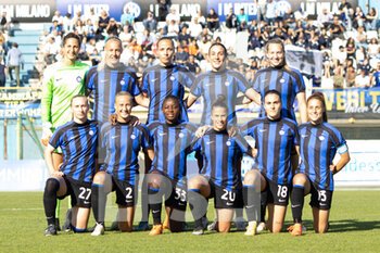 2022-10-29 - Inter Line Up - INTER - FC INTERNAZIONALE VS AS ROMA - ITALIAN SERIE A WOMEN - SOCCER
