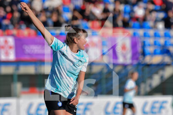 2022-11-20 - Elisa Polli (Inter) reacts - ACF FIORENTINA VS INTER - FC INTERNAZIONALE - ITALIAN SERIE A WOMEN - SOCCER