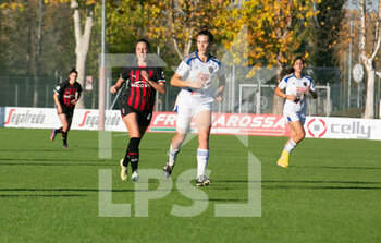 2022-11-20 - Linda Tucceri Cimini on the field (Ac Milan) - AC MILAN VS COMO WOMEN - ITALIAN SERIE A WOMEN - SOCCER