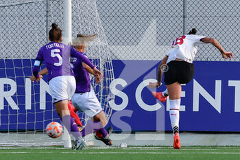 2022-11-26 - Martina Piemonte (AC Milan) scores a goal - ACF FIORENTINA VS AC MILAN - ITALIAN SERIE A WOMEN - SOCCER