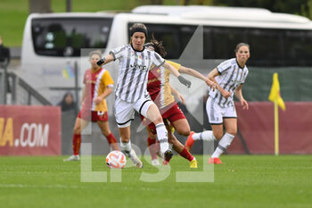 2022-12-11 - Sofie Junge Pedersen of Juventus Women during the 12th day of the Serie A Championship between A.S. Roma Women and Juventus F.C. Women at the Stadio Tre Fontane on 11th of December, 2022 in Rome, Italy. - AS ROMA VS JUVENTUS FC - ITALIAN SERIE A WOMEN - SOCCER