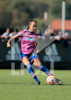 2022-10-02 - Julia Grosso of Juventus Women during the Italian Womens Serie A, Football match between Juventus Women and Pomigliano Women on October 2, 2022 at Juventus Training Ground, Vinovo, Italy. Photo Nderim Kaceli - JUVENTUS FC VS POMIGLIANO CALCIO - ITALIAN SERIE A WOMEN - SOCCER
