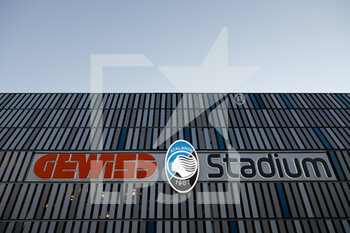 2022-01-06 - Gewiss Stadium logo - ATALANTA BC VS TORINO FC - ITALIAN SERIE A - SOCCER