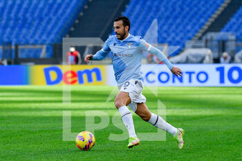2022-01-06 - Pedro (SS Lazio)  during the Italian Football Championship League A 2021/2022 match between SS Lazio vs Empoli FC at the Olimpic Stadium in Rome on 06 January 2021. - SS LAZIO VS EMPOLI FC - ITALIAN SERIE A - SOCCER