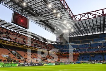 2022-01-06 - View of the Stadium during the Serie A 2021/22 football match between AC Milan and AS Roma at Giuseppe Meazza Stadium, Milan, Italy on January 06, 2022 - AC MILAN VS AS ROMA - ITALIAN SERIE A - SOCCER