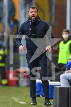 2022-01-06 - Roberto D'Aversa 
 (Sampdoria) head coach   - UC SAMPDORIA VS CAGLIARI CALCIO - ITALIAN SERIE A - SOCCER