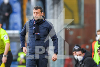 2022-01-06 - Roberto D'Aversa 
 (Sampdoria) head coach   - UC SAMPDORIA VS CAGLIARI CALCIO - ITALIAN SERIE A - SOCCER