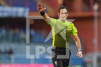 2022-01-06 - The Referee of the match Giacomo Camplone of Pescara - UC SAMPDORIA VS CAGLIARI CALCIO - ITALIAN SERIE A - SOCCER