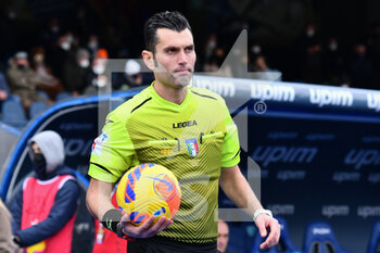 2022-01-09 - Manuel Volpi (Referee) - EMPOLI FC VS US SASSUOLO - ITALIAN SERIE A - SOCCER