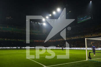 2022-01-09 - A general view inside the stadium during the Serie A 2021/22 football match between FC Internazionale and SS Lazio at Giuseppe Meazza Stadium, Milan, Italy on January 09, 2022 - INTER - FC INTERNAZIONALE VS SS LAZIO - ITALIAN SERIE A - SOCCER
