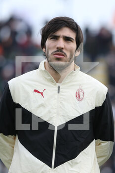 2022-01-09 - Sandro Tonali (AC Milan) looks on - VENEZIA FC VS AC MILAN - ITALIAN SERIE A - SOCCER