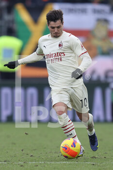 2022-01-09 - Brahim Diaz (AC Milan) in action - VENEZIA FC VS AC MILAN - ITALIAN SERIE A - SOCCER