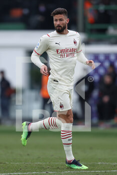 2022-01-09 - Olivier Giroud (AC Milan) looks on - VENEZIA FC VS AC MILAN - ITALIAN SERIE A - SOCCER