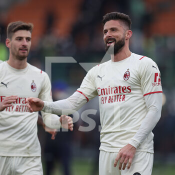 2022-01-09 - Olivier Giroud (AC Milan) smiles - VENEZIA FC VS AC MILAN - ITALIAN SERIE A - SOCCER
