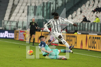 2022-01-15 - Nehuen Perez (Udinese) vs Moise Kean (Juventus FC) - JUVENTUS FC VS UDINESE CALCIO - ITALIAN SERIE A - SOCCER