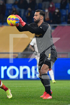 2022-01-16 - Rui Patricio (AS Roma) during the  Italian Football Championship League A 2021/2022 match between AS Roma vs Cagliari at the Olimpic Stadium in Rome  on 16 January 2021. - AS ROMA VS CAGLIARI CALCIO - ITALIAN SERIE A - SOCCER