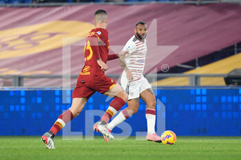2022-01-16 - Joao Pedro (Cagliari)  during the  Italian Football Championship League A 2021/2022 match between AS Roma vs Cagliari at the Olimpic Stadium in Rome  on 16 January 2021. - AS ROMA VS CAGLIARI CALCIO - ITALIAN SERIE A - SOCCER