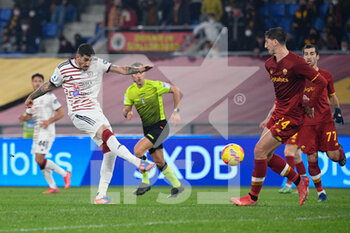 2022-01-16 - Alessandro Deiola (Cagliari) during the  Italian Football Championship League A 2021/2022 match between AS Roma vs Cagliari at the Olimpic Stadium in Rome  on 16 January 2021. - AS ROMA VS CAGLIARI CALCIO - ITALIAN SERIE A - SOCCER