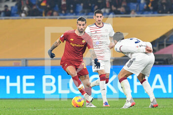2022-01-16 - Sergio Oliveira (AS Roma)  during the  Italian Football Championship League A 2021/2022 match between AS Roma vs Cagliari at the Olimpic Stadium in Rome  on 16 January 2021. - AS ROMA VS CAGLIARI CALCIO - ITALIAN SERIE A - SOCCER