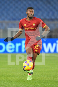 2022-01-16 - Ainsley Maitland-Niles (AS Roma)  during the  Italian Football Championship League A 2021/2022 match between AS Roma vs Cagliari at the Olimpic Stadium in Rome  on 16 January 2021. - AS ROMA VS CAGLIARI CALCIO - ITALIAN SERIE A - SOCCER