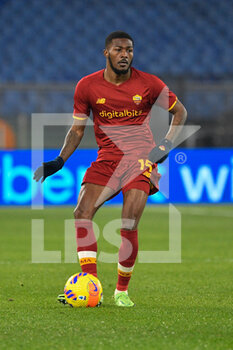 2022-01-16 - Ainsley Maitland-Niles (AS Roma) during the  Italian Football Championship League A 2021/2022 match between AS Roma vs Cagliari at the Olimpic Stadium in Rome  on 16 January 2021. - AS ROMA VS CAGLIARI CALCIO - ITALIAN SERIE A - SOCCER