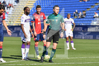 2022-01-23 - Gianluca AURELIANO Arbitro, Referee, - CAGLIARI CALCIO VS ACF FIORENTINA - ITALIAN SERIE A - SOCCER