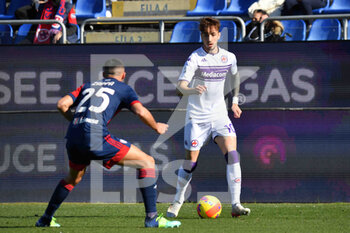 2022-01-23 - Gaetano Castrovilli of Fiorentina - CAGLIARI CALCIO VS ACF FIORENTINA - ITALIAN SERIE A - SOCCER