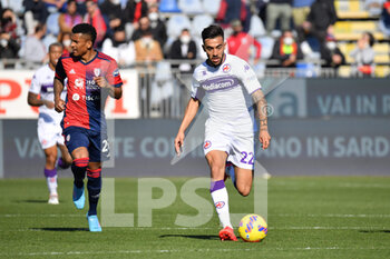 2022-01-23 - Nicolas Gonzalez of Fiorentina - CAGLIARI CALCIO VS ACF FIORENTINA - ITALIAN SERIE A - SOCCER