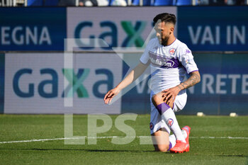 2022-01-23 - Nicolas Gonzalez of Fiorentina - CAGLIARI CALCIO VS ACF FIORENTINA - ITALIAN SERIE A - SOCCER