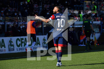 2022-01-23 - Galvao Joao Pedro of Cagliari Calcio, Esultanza, Celebration after scoring goal - CAGLIARI CALCIO VS ACF FIORENTINA - ITALIAN SERIE A - SOCCER