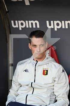 2022-01-22 - Alexander Blessin
 (Genoa) head coach  - GENOA CFC VS UDINESE CALCIO - ITALIAN SERIE A - SOCCER