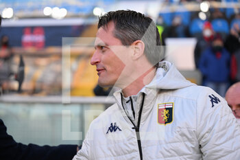 2022-01-22 - Alexander Blessin
 (Genoa) head coach   - GENOA CFC VS UDINESE CALCIO - ITALIAN SERIE A - SOCCER