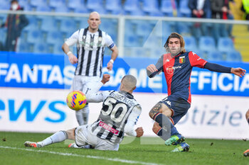 2022-01-22 - BECÃO RODRIGO Udinese)
 - Manolo Portanova (Genoa) - GENOA CFC VS UDINESE CALCIO - ITALIAN SERIE A - SOCCER