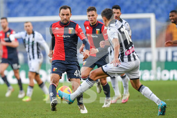 2022-01-22 - Milan Badelj (Genoa) - MOLINA NAHUEL (Udinese) - GENOA CFC VS UDINESE CALCIO - ITALIAN SERIE A - SOCCER