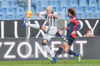 2022-01-22 - NUYTINCK BRAM (Udinese) - Manolo Portanova (Genoa) - GENOA CFC VS UDINESE CALCIO - ITALIAN SERIE A - SOCCER