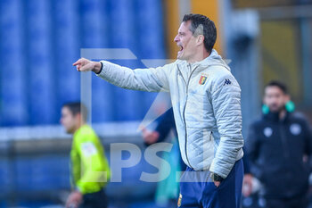 2022-01-22 - Alexander Blessin
 (Genoa) head coach - GENOA CFC VS UDINESE CALCIO - ITALIAN SERIE A - SOCCER