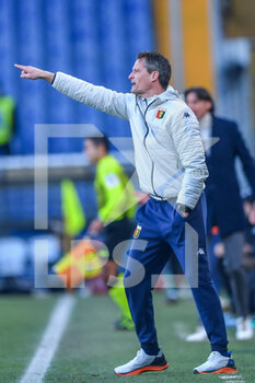 2022-01-22 - Alexander Blessin
 (Genoa) head coach - GENOA CFC VS UDINESE CALCIO - ITALIAN SERIE A - SOCCER